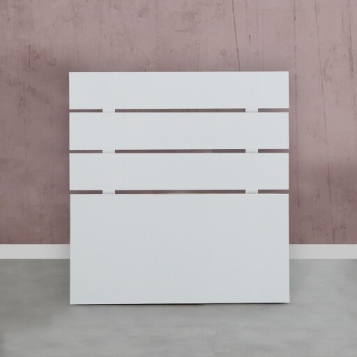 Tablie de pat, Comforty, Fuga 120, 120x100x3 cm, PAL, Alb