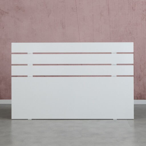 Tablie de pat, Comforty, Fuga 180, 180x100x3 cm, PAL, Alb