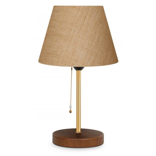 Veioză cu abajur textil (înălțime 14 cm) Mardin – Opviq lights