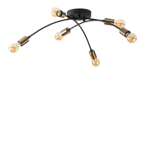 Plafonieră neagră 67x67 cm Banana – Opviq lights