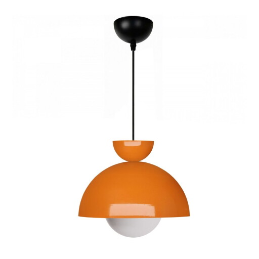 Lustră cu abajur din metal ø 25 cm Arta – Opviq lights