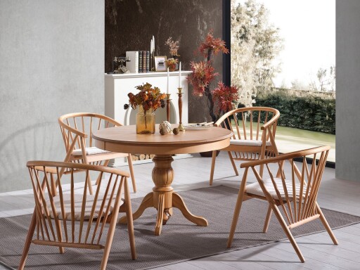 Masa extensibila, Hanah Home, Eva, Natural