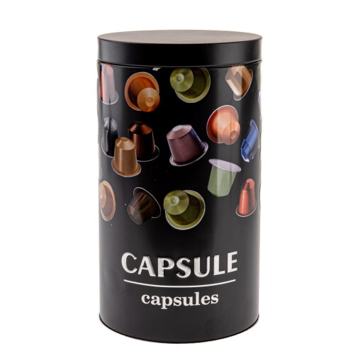 Recipient pentru capsule de cafea negru Black3D – Dakls