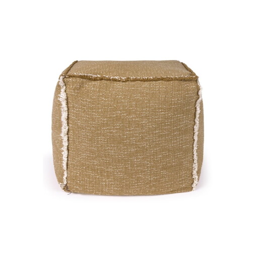 Fotoliu bean bag galben ocru Handloom – Lorena Canals