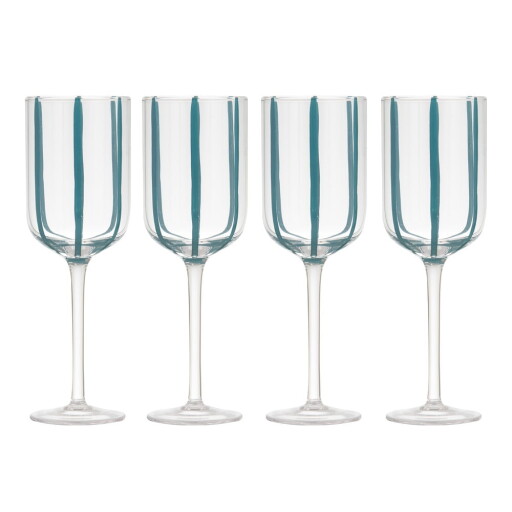 Set de pahare 4 buc. de vin 350 ml Stripe – Ladelle