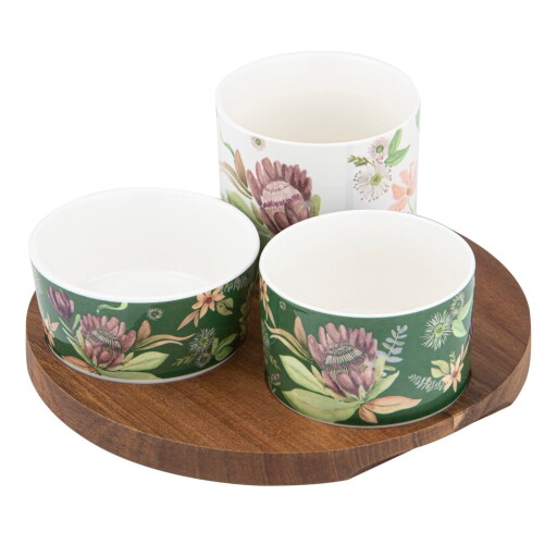 Set de servire 3 buc. din porțelan Leura – Ladelle