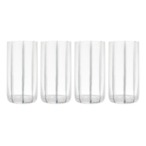 Pahare 4 buc. 450 ml Stripe – Ladelle