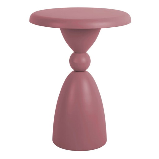 Măsuță auxiliară rotundă din metal ø 34 cm Folly – Leitmotiv