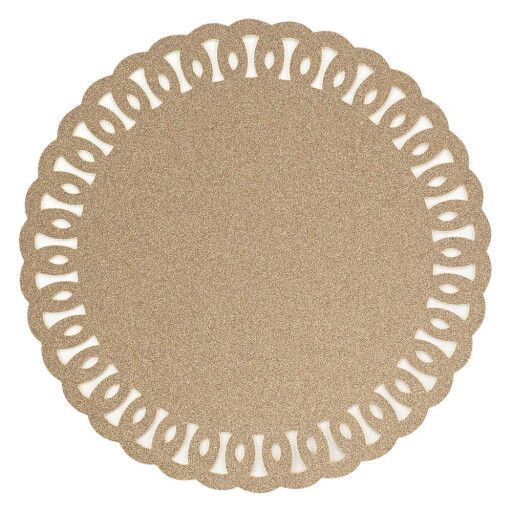 Suport pentru farfurii din plastic ø 38 cm Guirlande – douceur d'intérieur