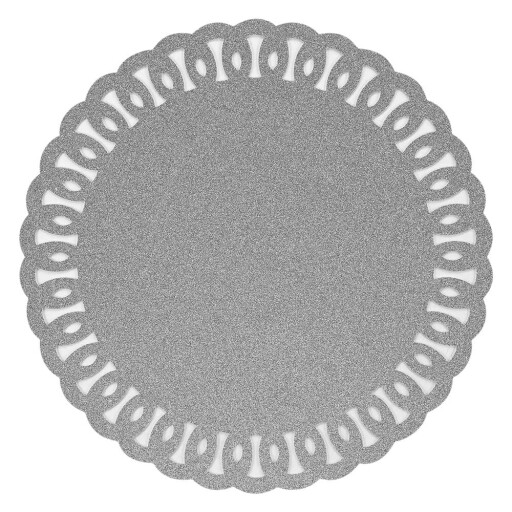 Suport pentru farfurii din plastic ø 38 cm Guirlande – douceur d'intérieur