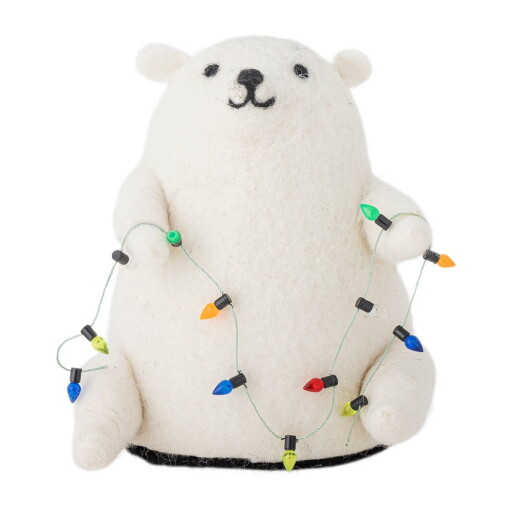 Decorațiune luminoasă albă Wally – Bloomingville