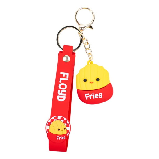 Breloc roșu Fizz Floyd – SQUISHMALLOWS