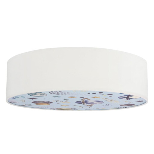 Plafonieră pentru copii cu abajur textil ø 38 cm Kiddy – Candellux Lighting