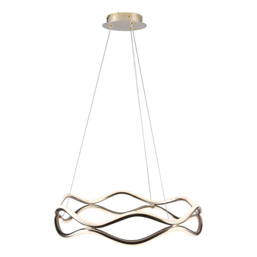 Lustră alămie LED ø 50 cm Vave – Candellux Lighting