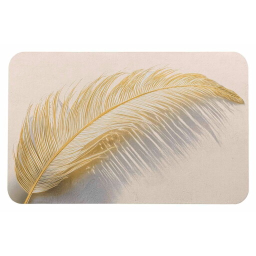 Covoraș de baie maro deschis 50x80 cm Angelica – douceur d'intérieur