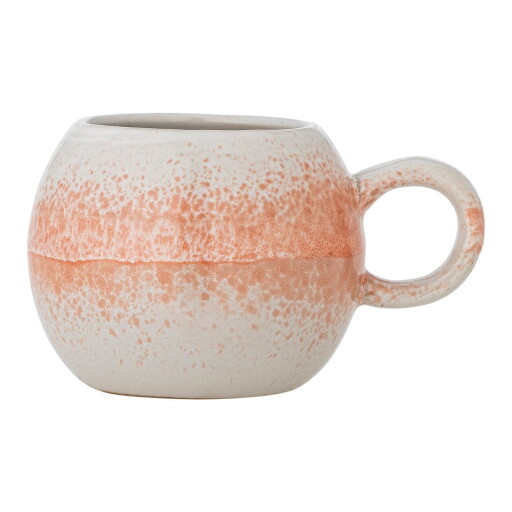 Cană portocalie din gresie 410 ml Paula – Bloomingville