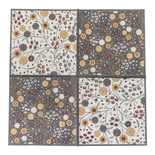 Șervețele 20 buc. din hârtie 33x33 cm Eydis – Bloomingville