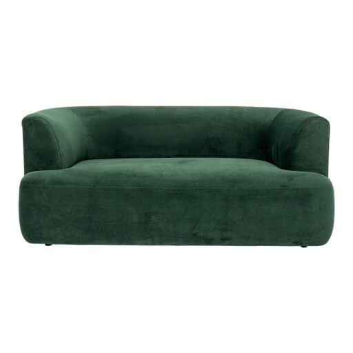 Canapea verde cu tapițerie din catifea 166 cm Morgan – Bloomingville