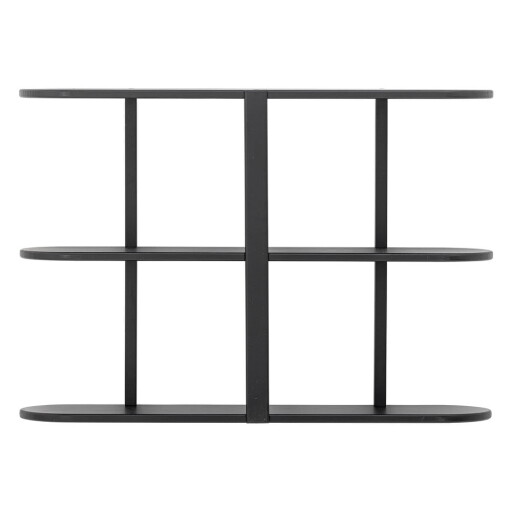 Raft negru etajat 80 cm Vicente – Bloomingville