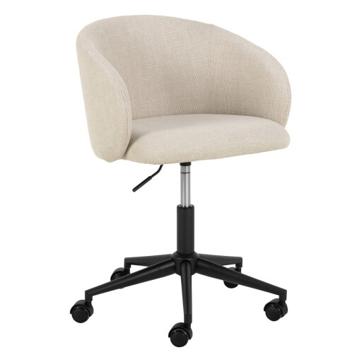 Scaun de birou bej Eleanor – Actona