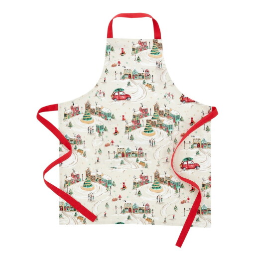 Șorț din bumbac Christmas Town – Catherine Lansfield