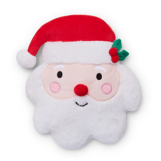 Pernă decorativă din pluș 38x32 cm cu model de Crăciun Christmas Santa – Catherine Lansfield