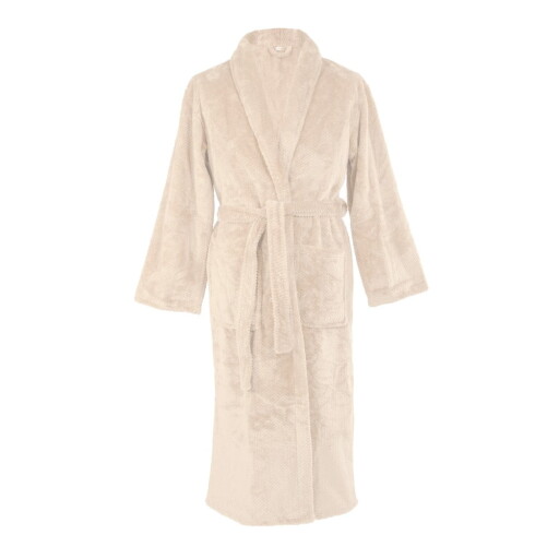 Halat fildeș L/XL din micropluș/cocolino Pippa – Tiseco Home Studio