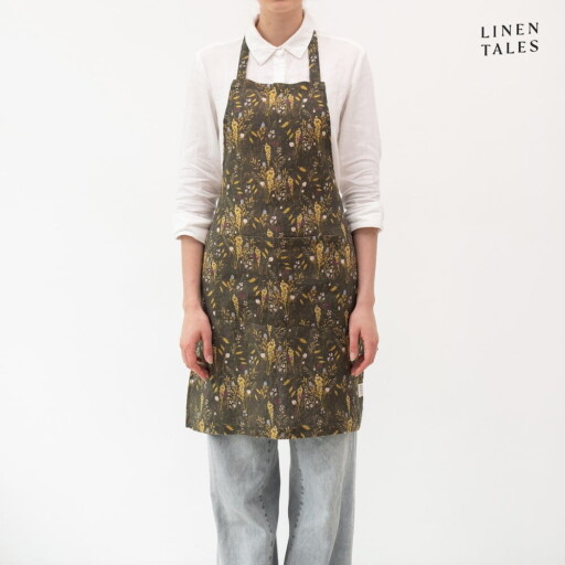 Șorț din in Woodland – Linen Tales