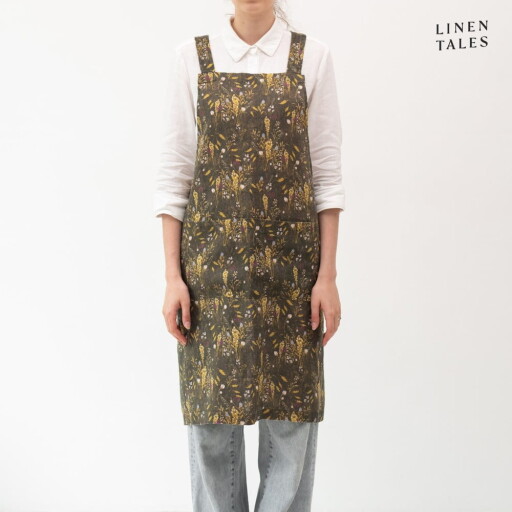 Șorț din in Woodland – Linen Tales