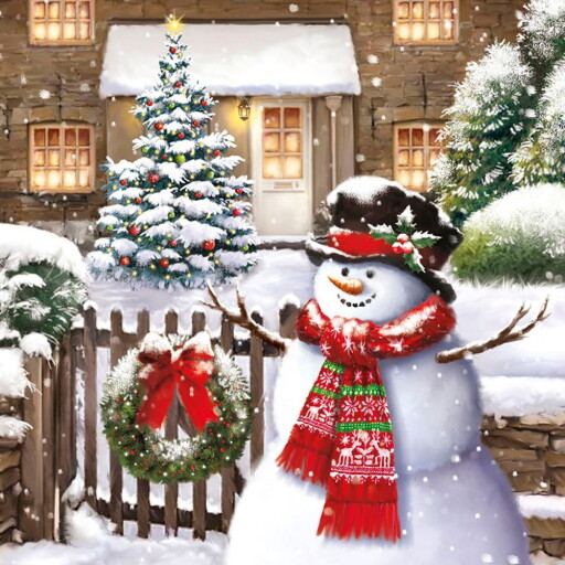 Șervețele 20 buc. 33x33 cm Noel – Homéa