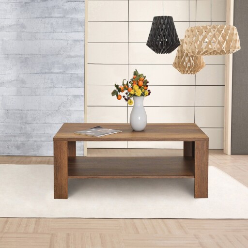 Masuta de cafea, Adore, Shp-695-Oo-1, 110x42x65 cm, PAL, Maro