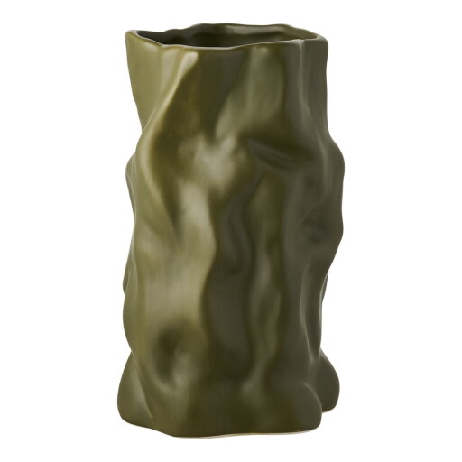 Vază verde din ceramică (înălțime 25,5 cm) Lika – House Nordic