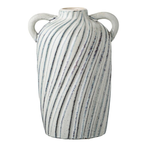 Vază albastru-deschis din ceramică (înălțime 22 cm) Mimi – House Nordic