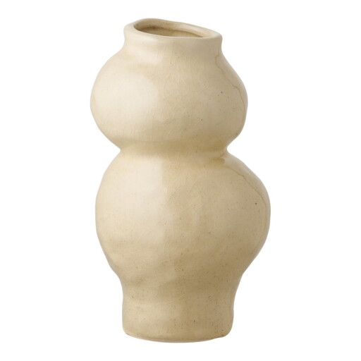 Vază bej din ceramică (înălțime 19,5 cm) Rona – House Nordic