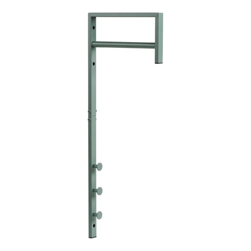 Cuier de perete verde mentă din metal 3 cm Trento – House Nordic