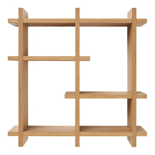 Raft în culoare naturală etajat cu aspect de lemn de stejar 40 cm Olsberg – House Nordic