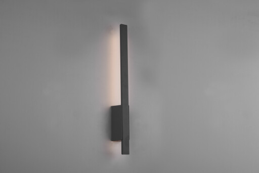 Aplica de perete pentru exterior Tawa, TRIO, 5x6.5x50 cm, 7.5W, 1x SMD, aluminiu, antracit