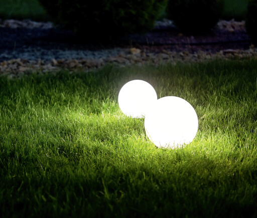 Lampa de gradina Melo, RL, 20x17.4 cm, 0.5W, 1x SMD, plastic, alb