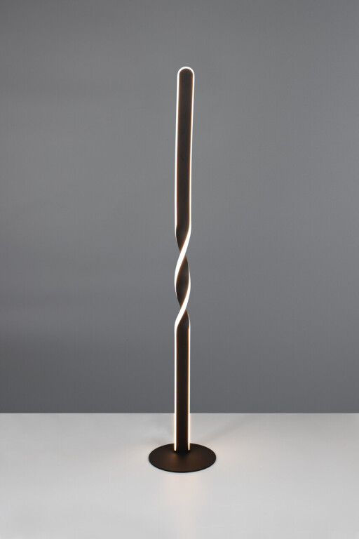 Lampadar Ginko, RL, 20x110 cm, 19W, 1x SMD, metal, negru mat