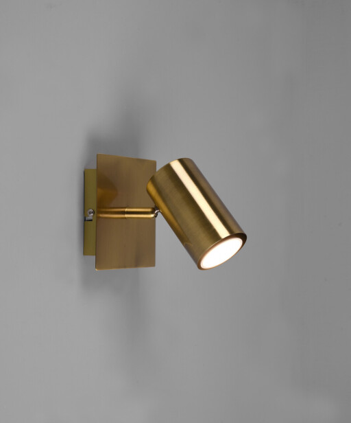 Aplica de perete Marley, TRIO, 12x12x15 cm, 25W, 1x GU10, metal, bronz antic