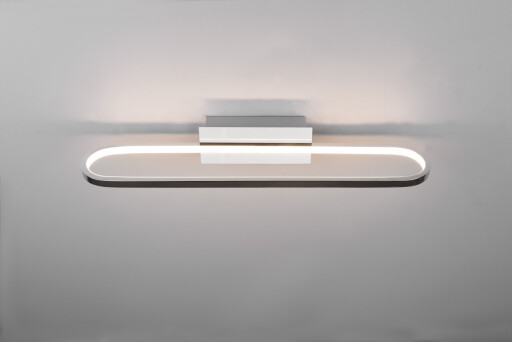 Aplica de perete Gianni, TRIO, 60x15x8 cm, 22W, 1x SMD, metal, argintiu