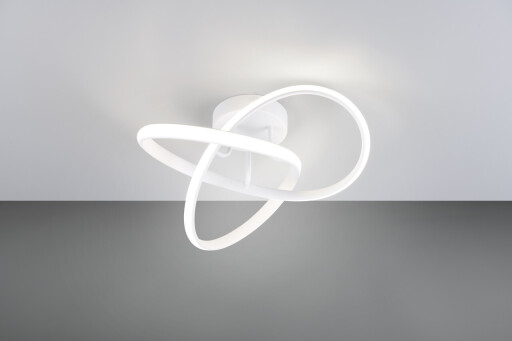 Plafoniera Meo, RL, 40x15 cm, 15W, 1x SMD, metal, alb mat