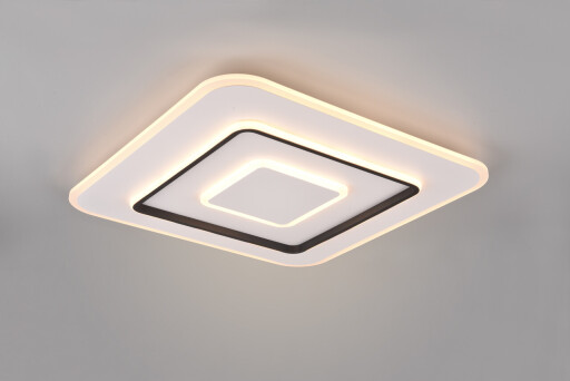 Plafoniera Jora, RL, 60x60x6 cm, 55W, 1x SMD, metal, alb mat