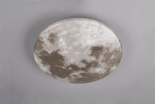 Plafoniera Moonika, RL, 37x8.5 cm, 15W, 1x SMD, plastic, alb