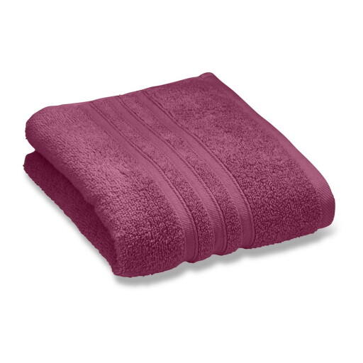 Prosop roz închis din bumbac din frotir 50x85 cm Zero Twist – Catherine Lansfield