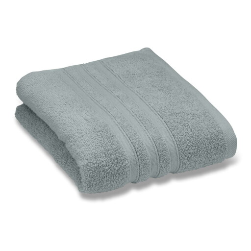 Prosop verde prăfuit din bumbac din frotir 90x140 cm Zero Twist – Catherine Lansfield