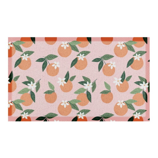Covoraș de intrare 40x70 cm Oranges – Artsy Doormats