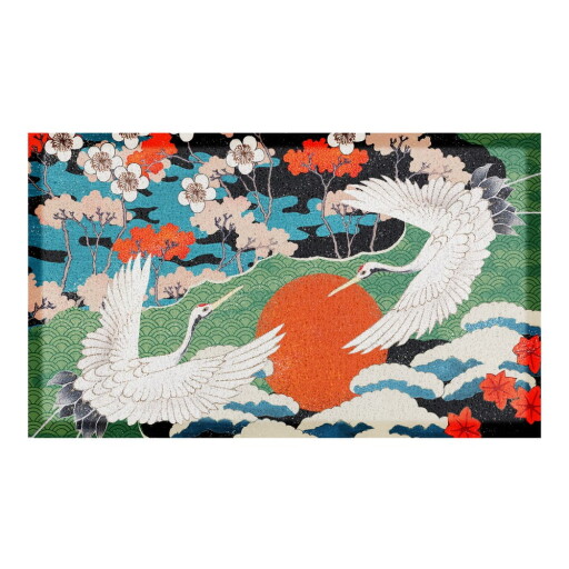 Covoraș de intrare 40x70 cm Japanese Bird – Artsy Doormats