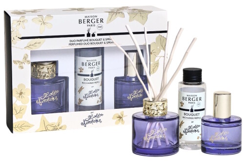 Set Maison Berger Duo Lolita Lempicka Blue Mini bouquet 90ml + spray parfumat 50ml