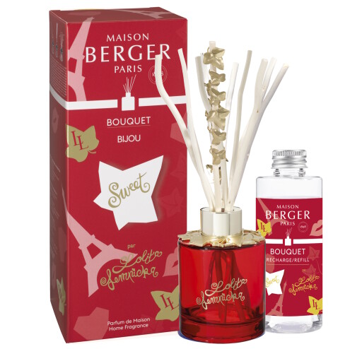 Difuzor parfum camera Maison Berger Lolita Lempicka Bijou Sweet Rouge cu parfum 100ml